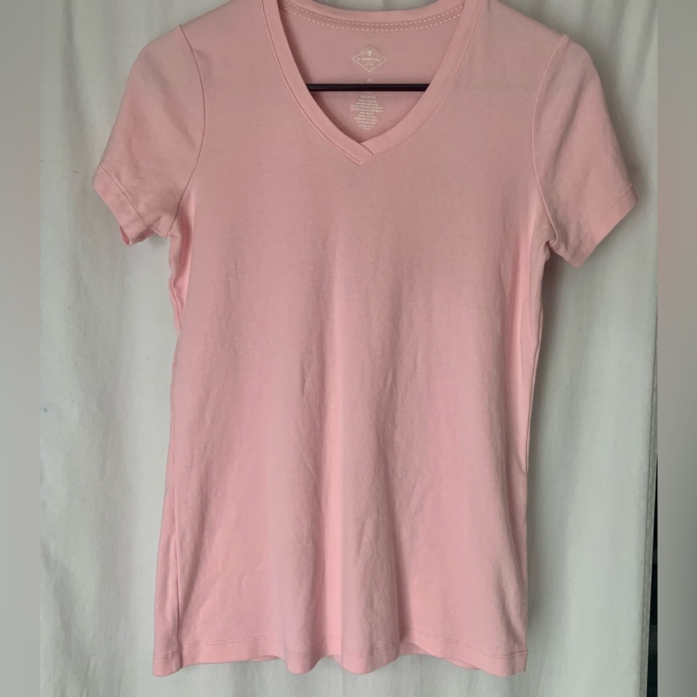 St. John's Bay Womens V Neck Short Sleeve T-Shirt